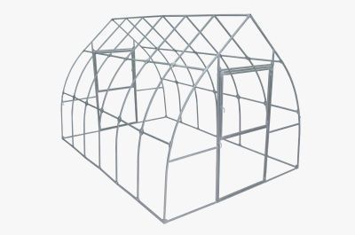 Купить капелька усиленная шаг 65см каркас 4 метра (оцинковка, 20x20мм, 7 поперечин, соединение краб) в Благовещенске с доставкой